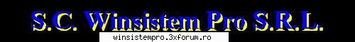 Site winsistem pro srl - winsistem pro - Links
